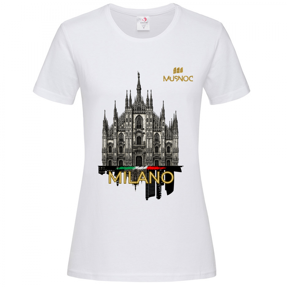 T-Shirt Women Premium Milano City Ita