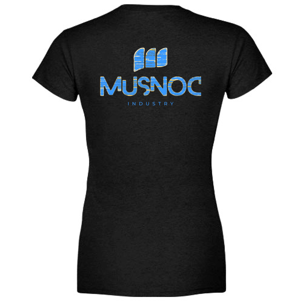 T-Shirt Women Premium Musnoc Blue Ice