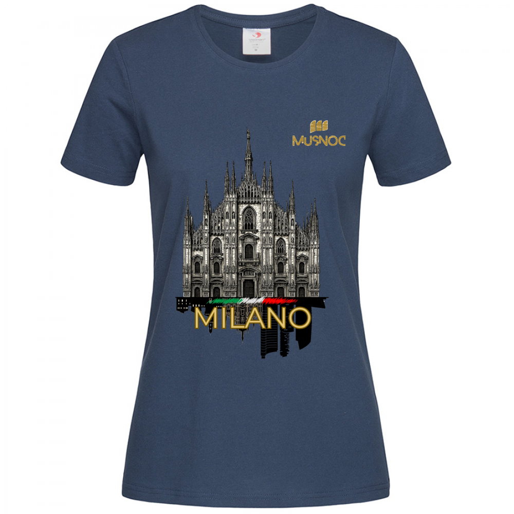 T-Shirt Women Premium Milano City Ita