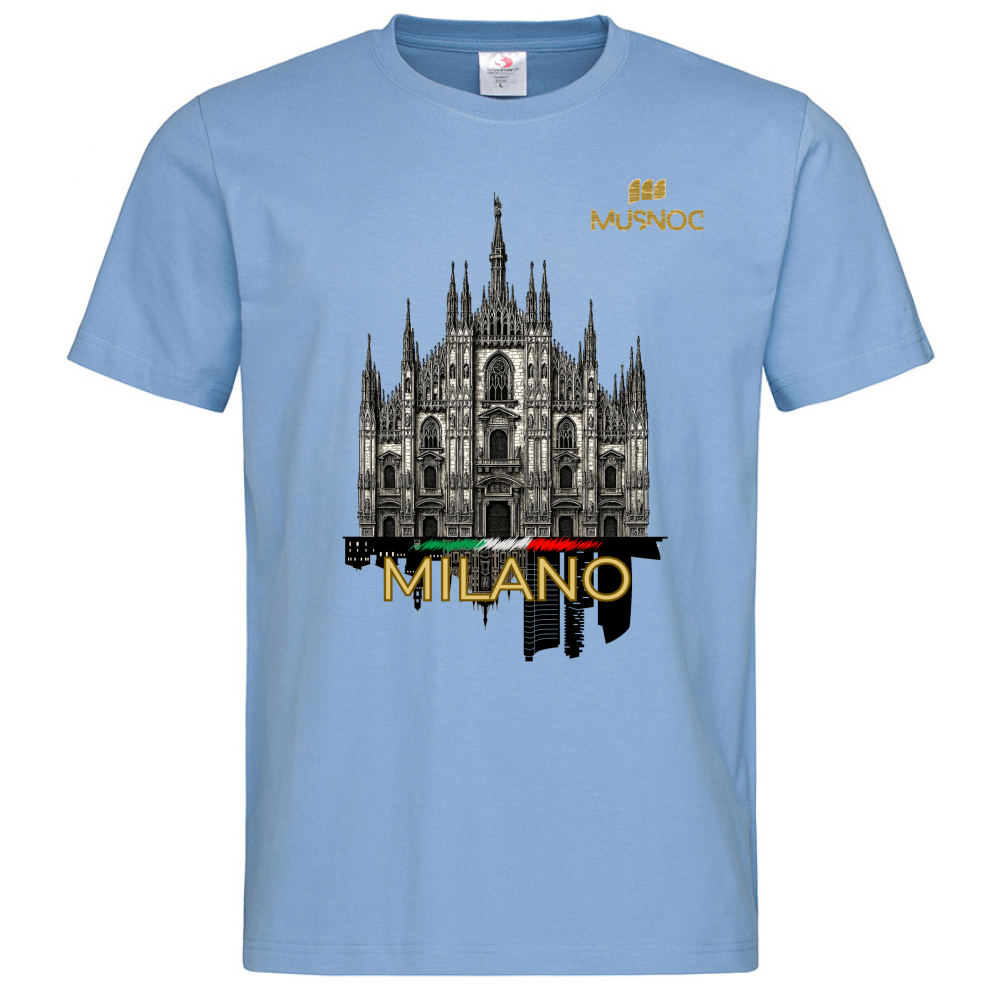 T-Shirt Men Premium Milano City Ita