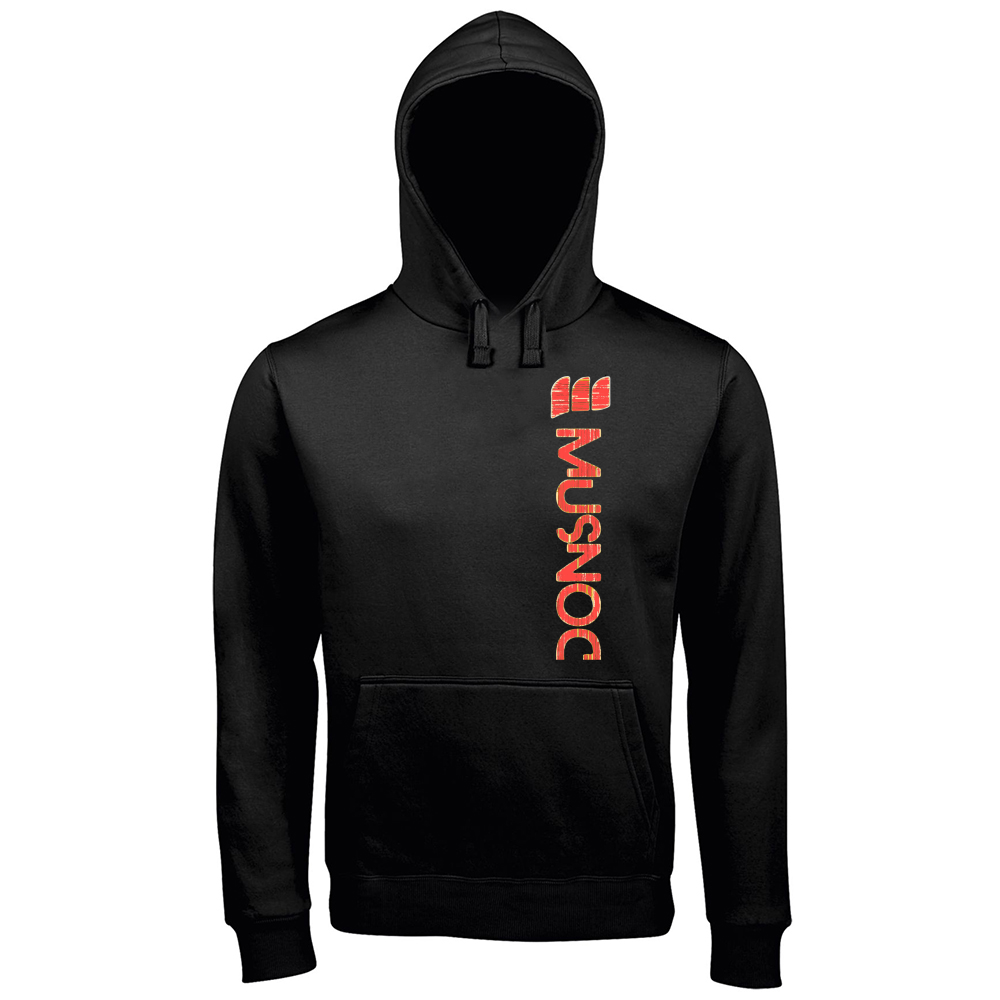 Hoodie Premium Men Musnoc Red fire