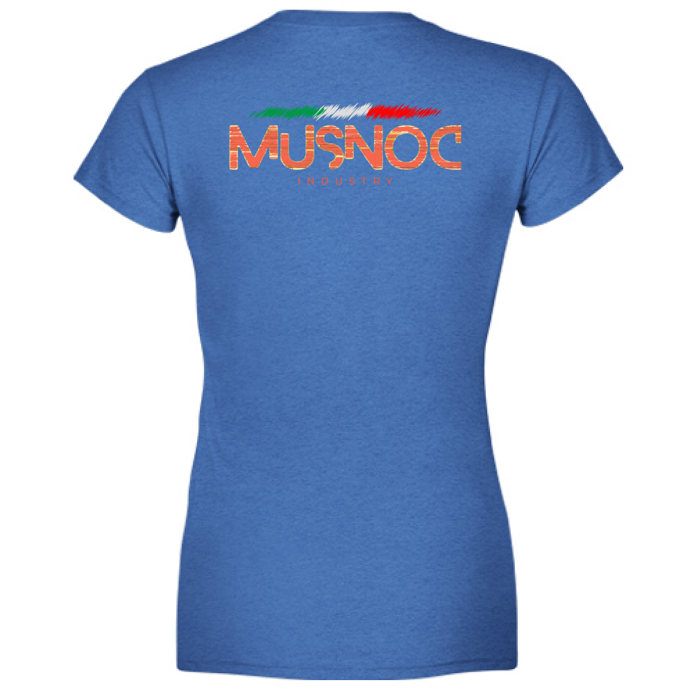 T-Shirt Women Premium Summer Orange Ita