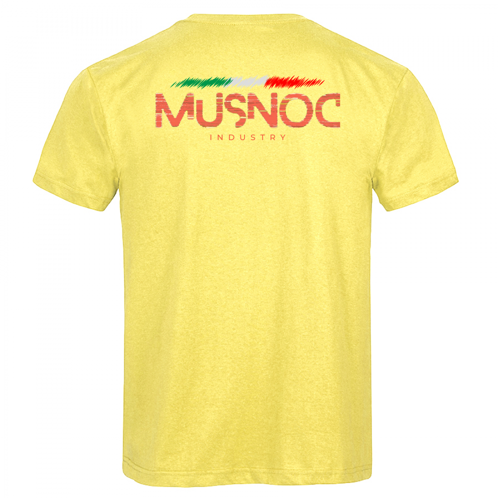 T-Shirt Men Premium Summer Orange Ita