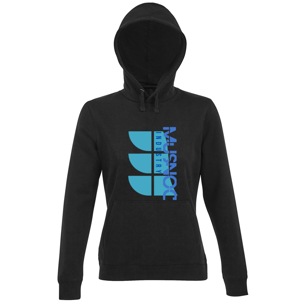 Hoodie Premium Women Echo Grid