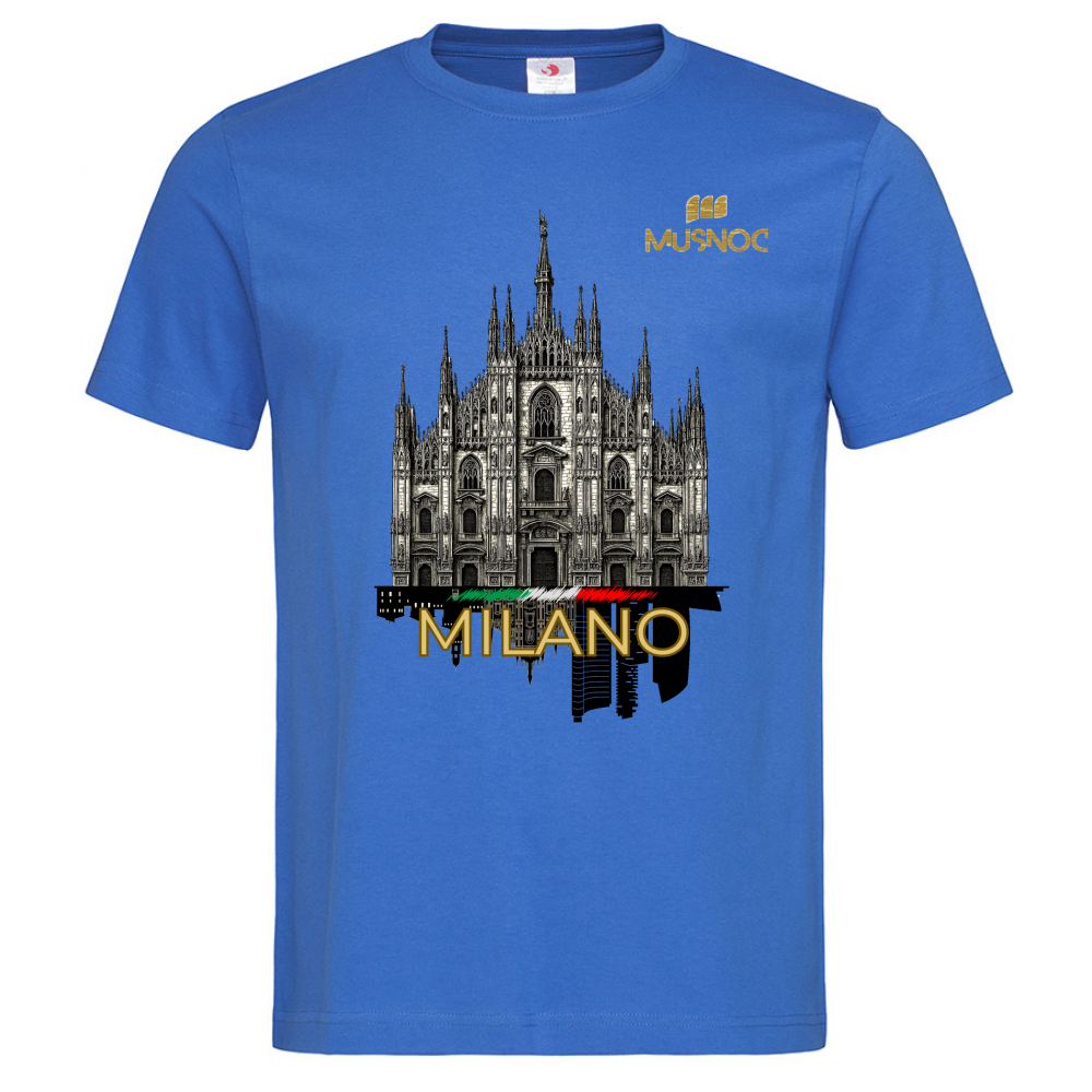 T-Shirt Men Premium Milano City Ita