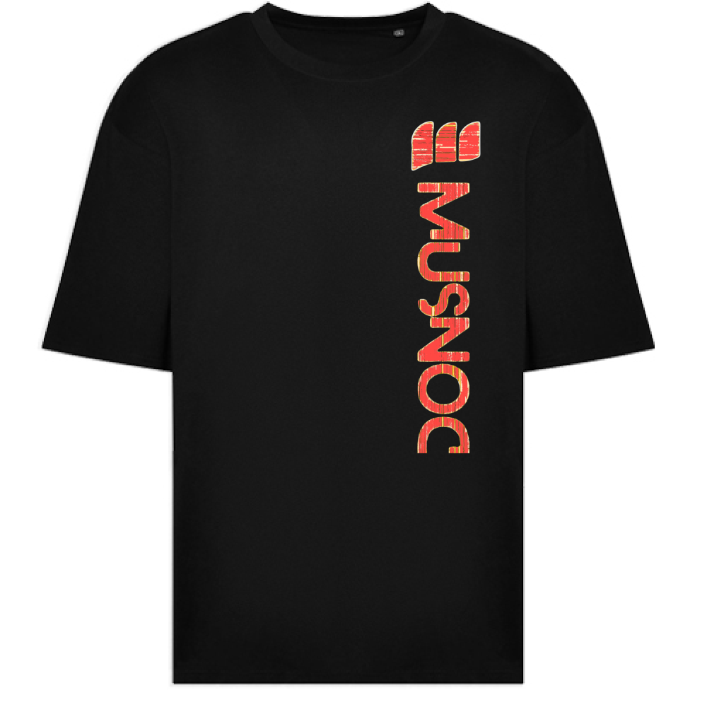 T-Shirt Oversize Musnoc Red fire