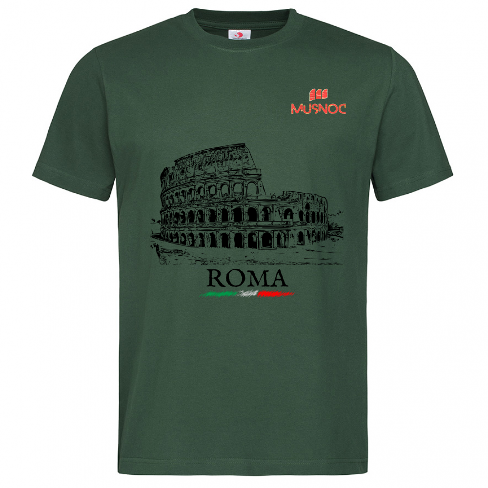 T-Shirt Men Premium Roma Colosseo ITA