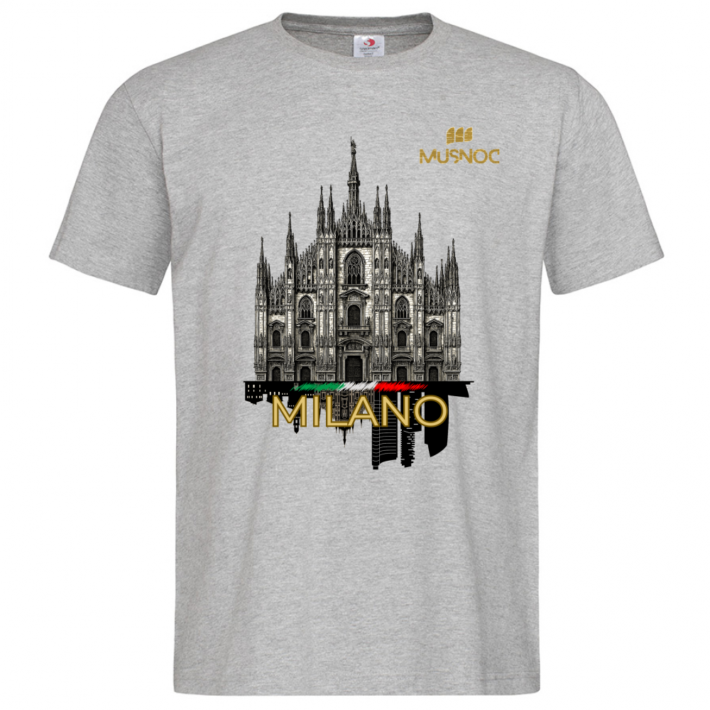 T-Shirt Men Premium Milano City Ita